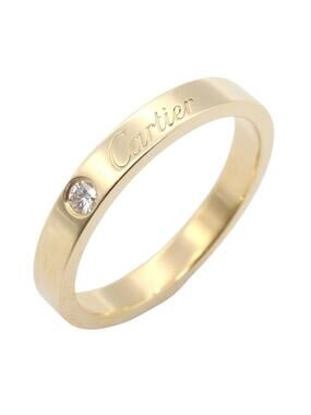 Cartier C De Ring Diamond 18Kyg Yellow #295833C14B